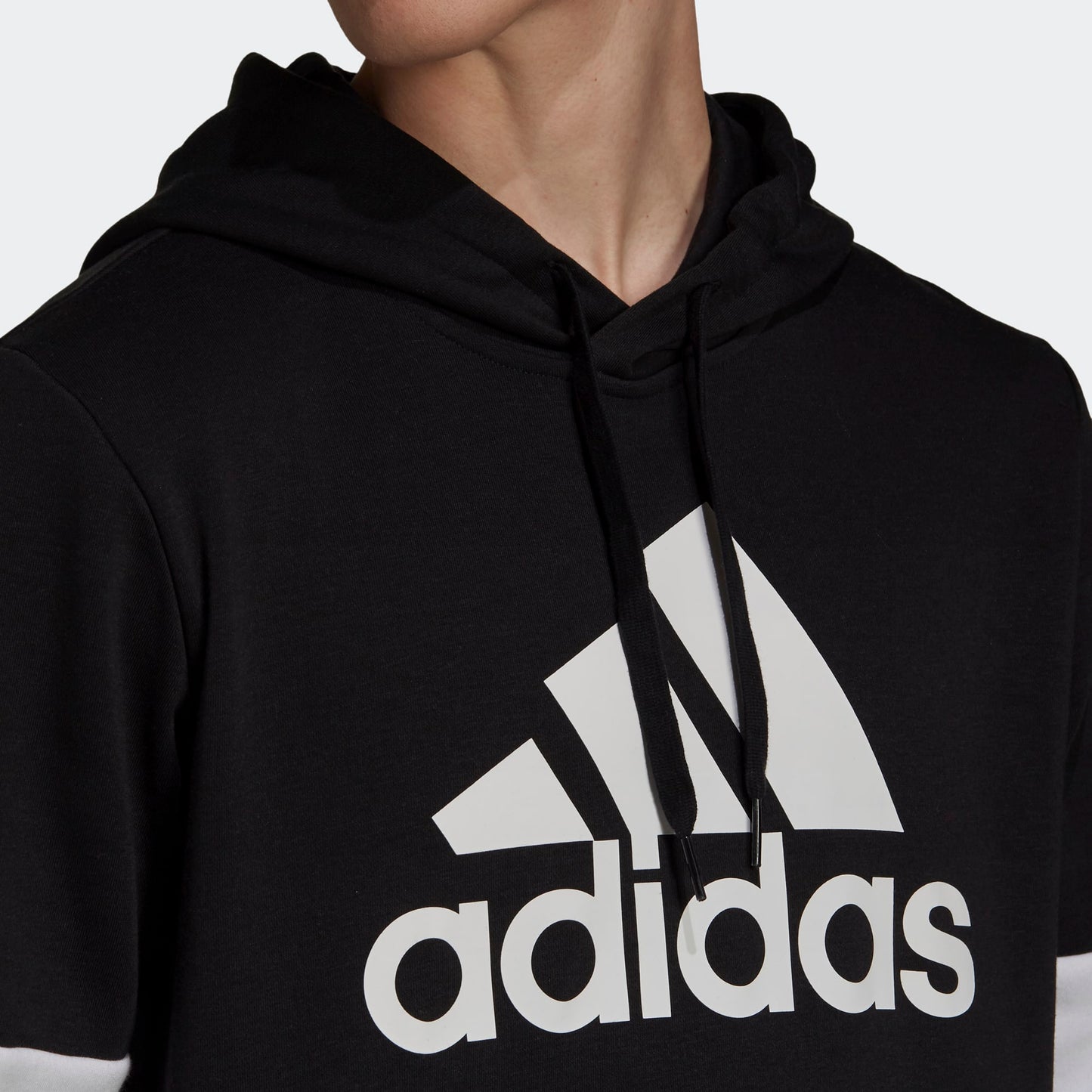 Adidas felpa cappuccio m cb hd black/white/mgreyh