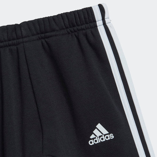 Adidas tuta giro collo baby i bos logo jog mgreyh/white