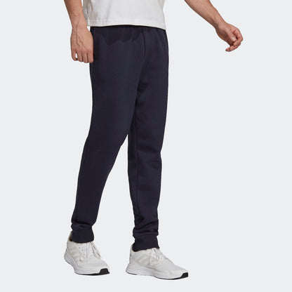 Adidas pantalone felpa con polsino m sl fl tc pt legink/white