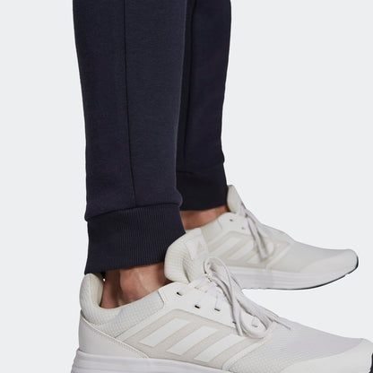 Adidas pantalone felpa con polsino m sl fl tc pt legink/white