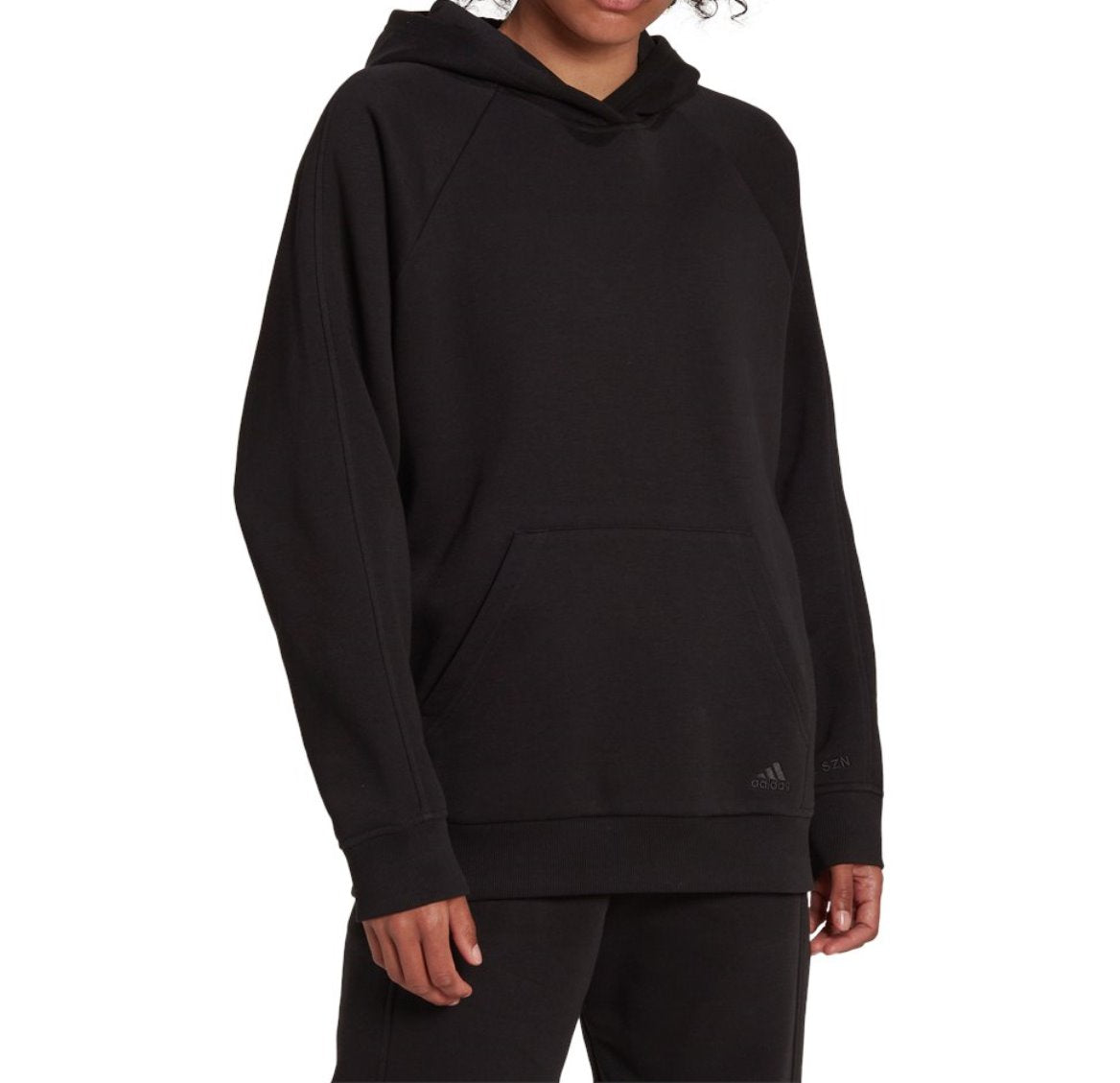 Adidas felpa cappuccio W all szn bf hd black