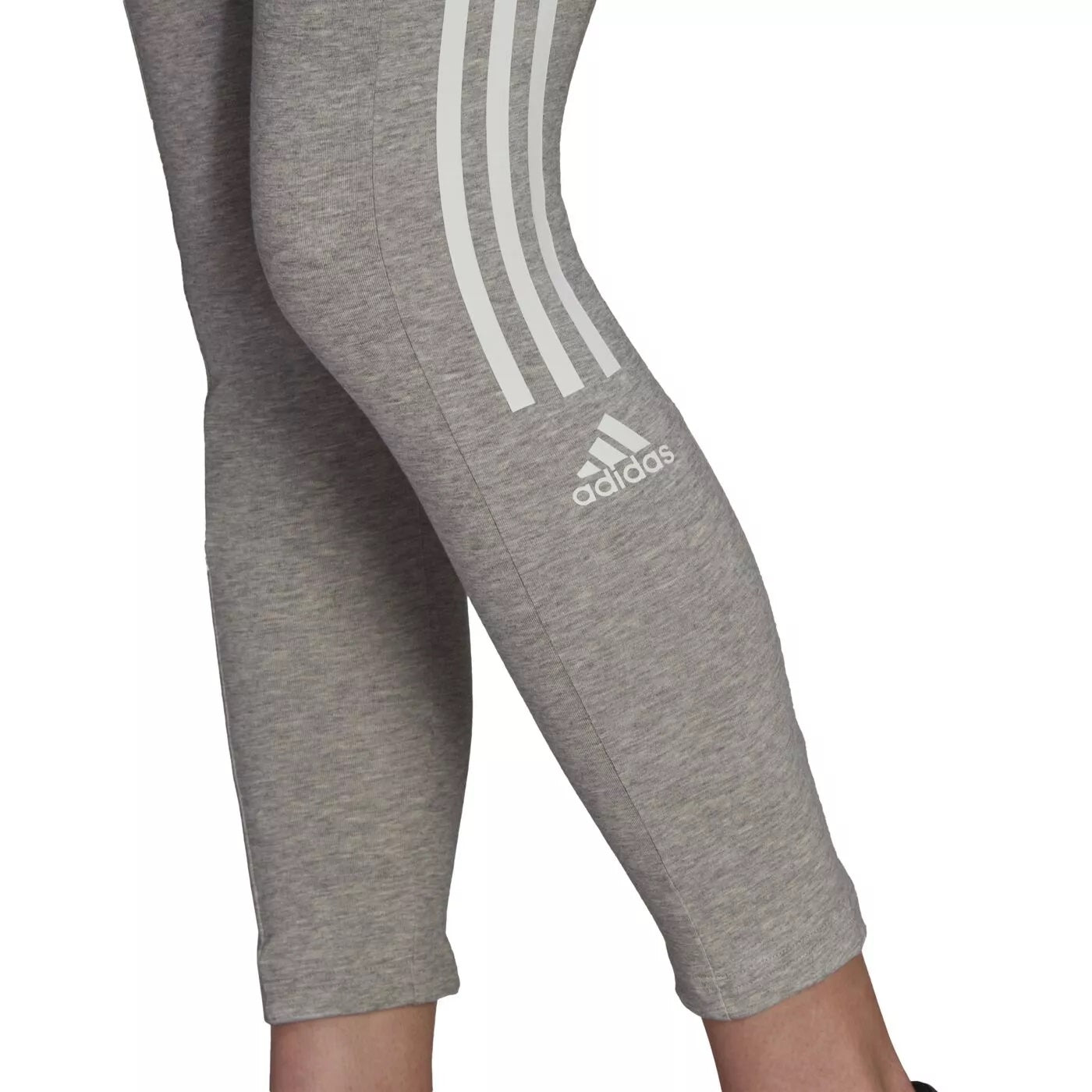 Adidas legging cotone elesticizzato w tc 7/8 tig mgreyh