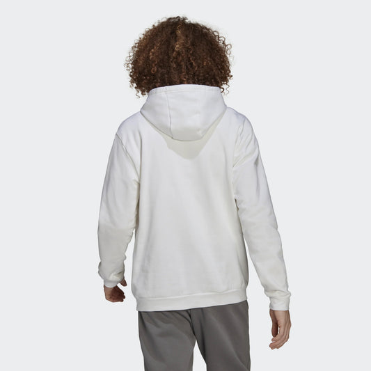 adidas felpa cappuccio felpato ent22 hoody white/black