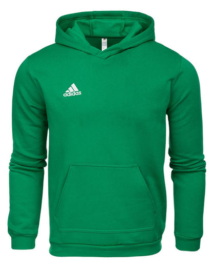 Adidas felpa cappuccio JR ent22 hoody y  teagrn/white