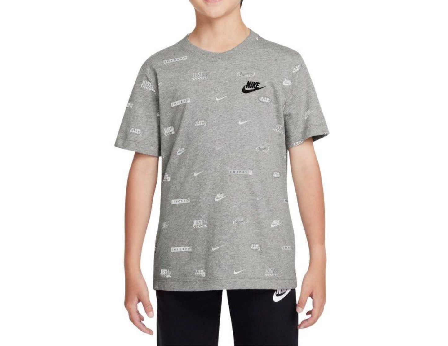 Nike t-shirt m/m con loghi piccoli
