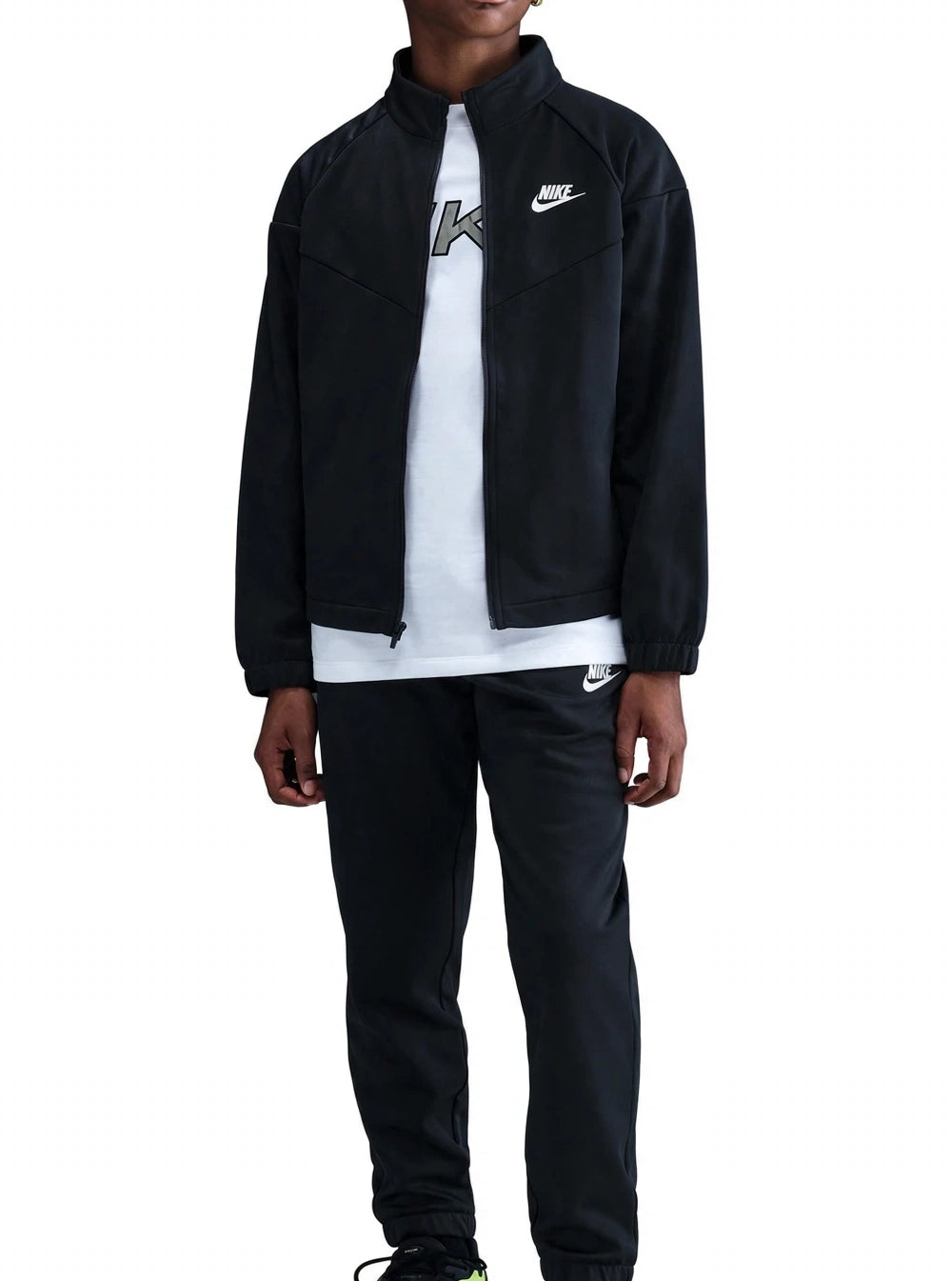 Nike tuta zip  in poliestere