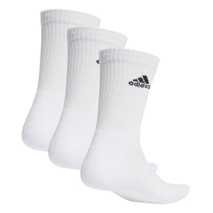 Adidas 3 paia calze medie  c spw crw 3p white/black