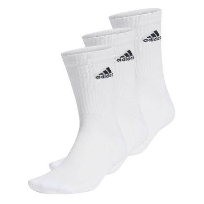 Adidas 3 paia calze medie  c spw crw 3p white/black
