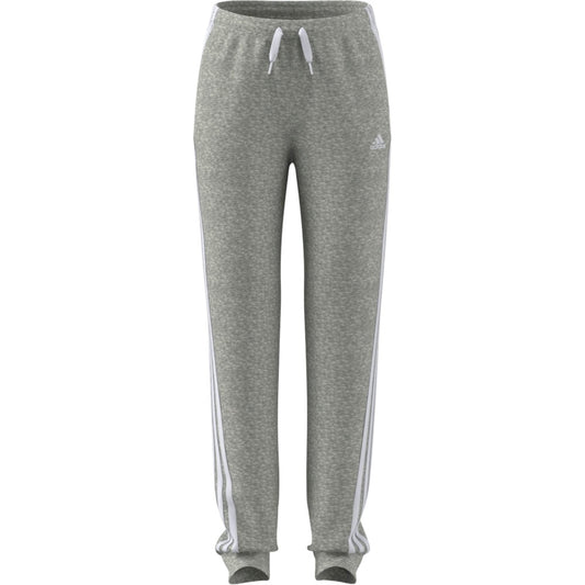 Adidas pantalone felpa jr 3s ft c pt mgreyh/white
