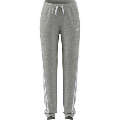 Adidas pantalone felpa jr 3s ft c pt mgreyh/white