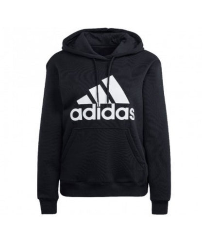 Adidas felpa cappuccio W  bl fl r hd black/white