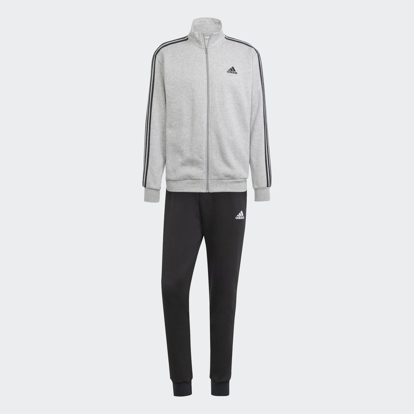ADIDAS TUTA ZIP LUNGA m 3s fl tt ts mgreyh/black