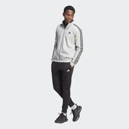 ADIDAS TUTA ZIP LUNGA m 3s fl tt ts mgreyh/black