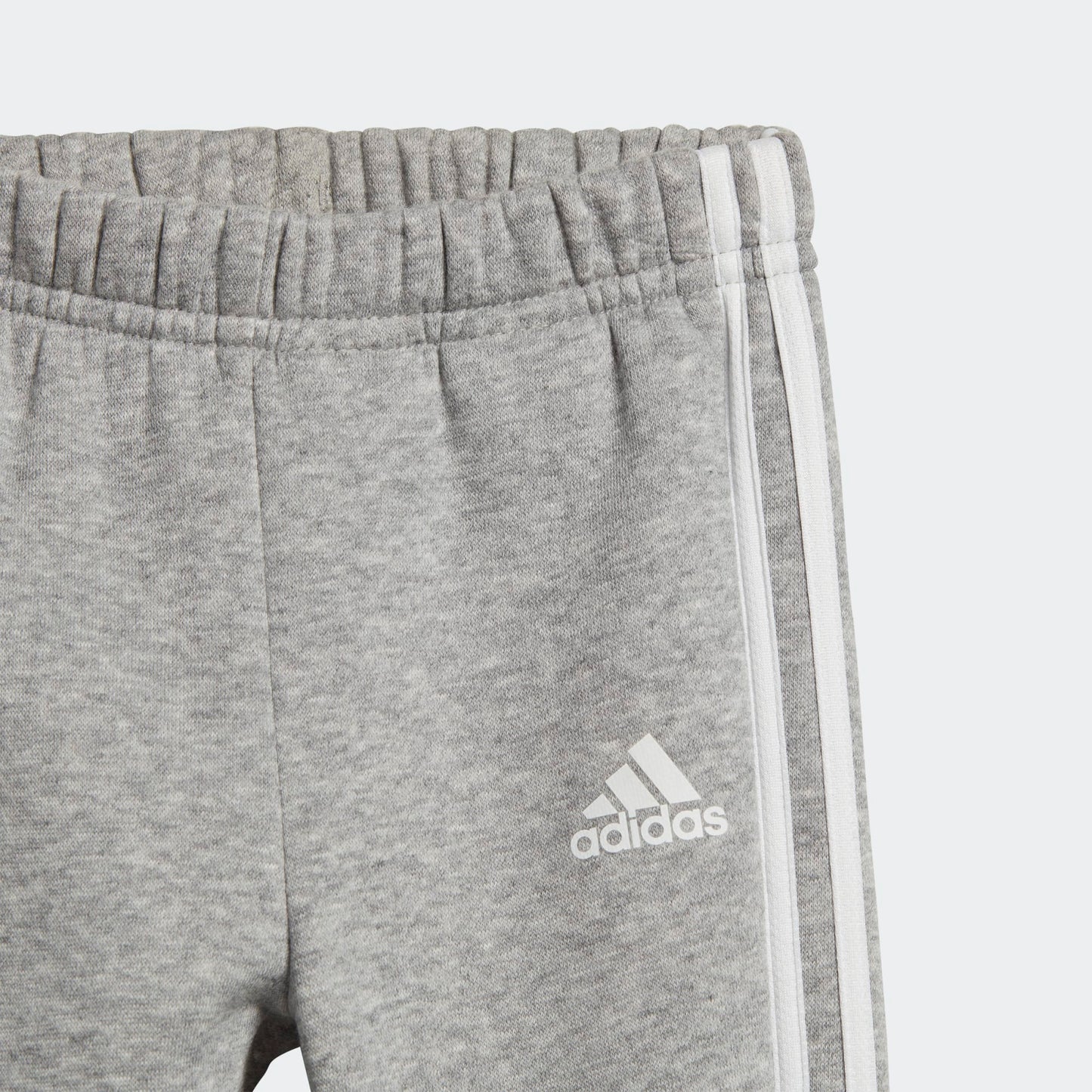 Adidas tuta zip lunga cappuccio i 3s fz fl jog selubl/white