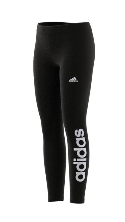 Adidas legging girl g lin tig nero/bianco