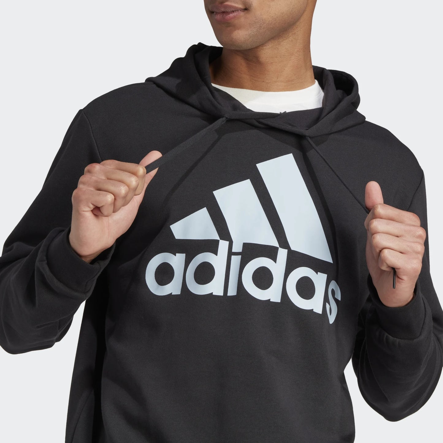 Adidas tuta cappuccio m bl ft hd ts black