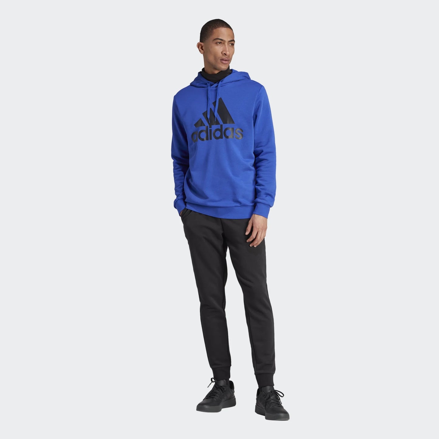 Adidat tuta cappuccio m bl ft hd ts selubl/black