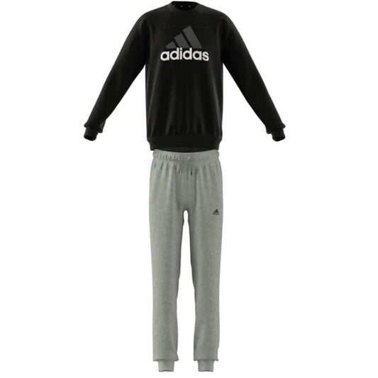 Adidas tuta giro collo JR j bl fl ts black