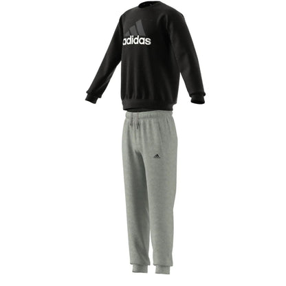 Adidas tuta giro collo JR j bl fl ts black