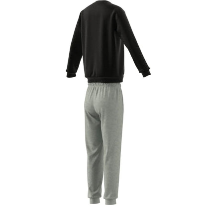 Adidas tuta giro collo JR j bl fl ts black