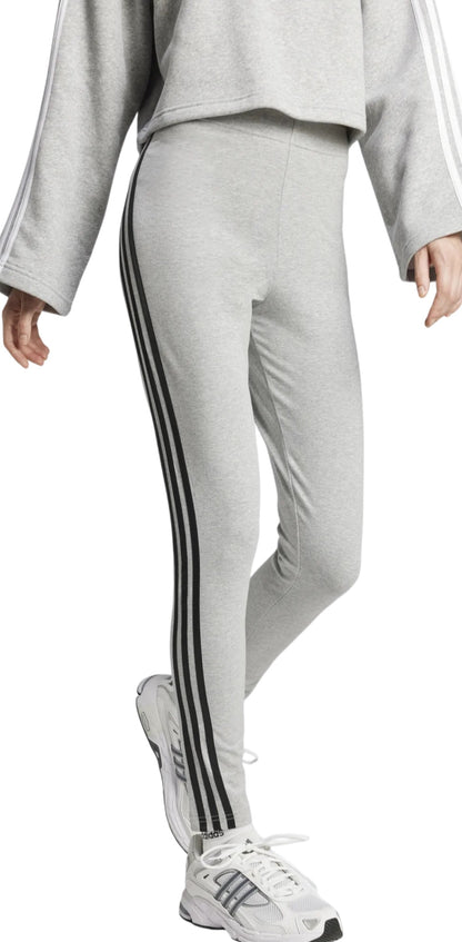 Adidas legging elasticizzato w fi 3s legging mgreyh/black