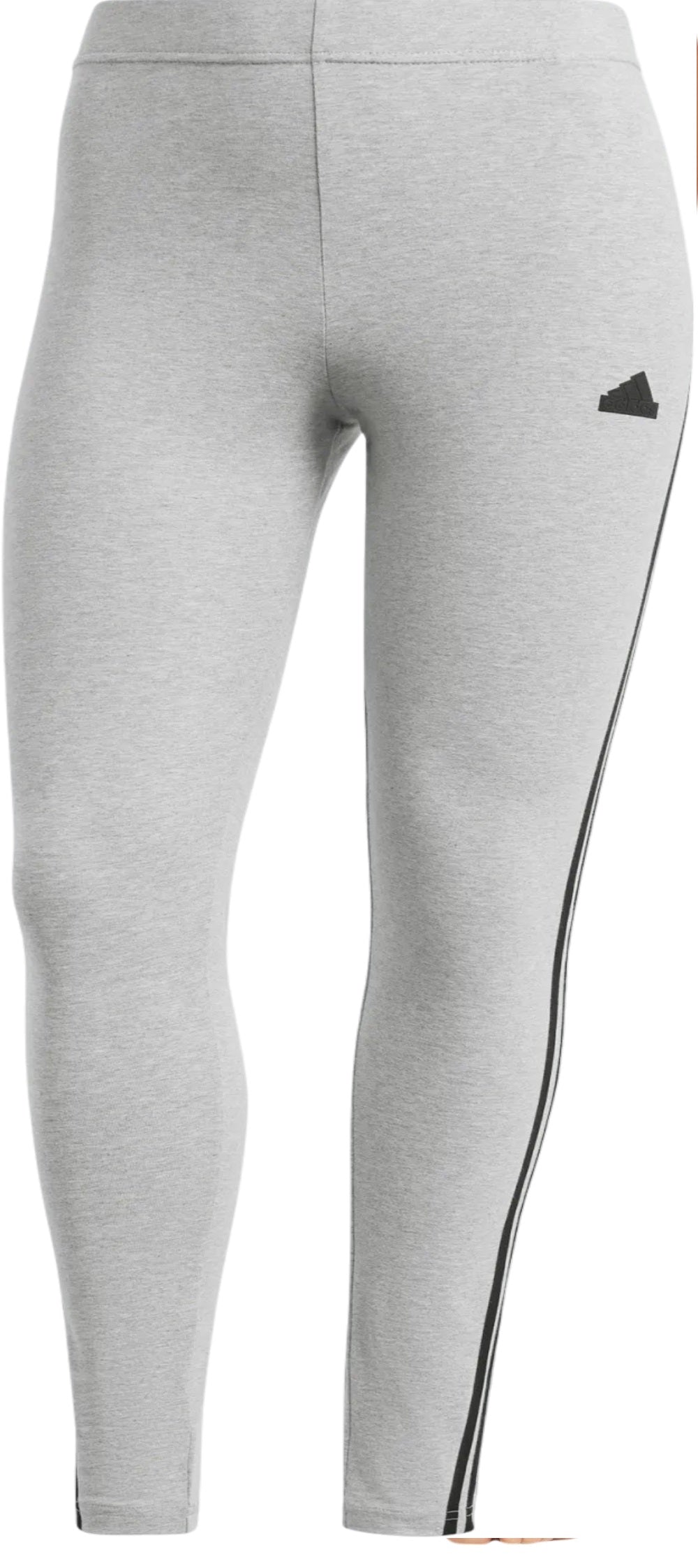 Adidas legging elasticizzato w fi 3s legging mgreyh/black