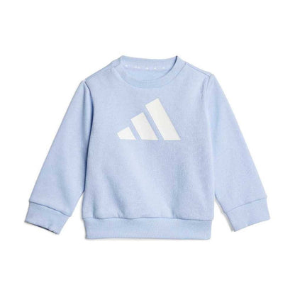 Adidas tuta baby giro collo flc i bl fl jog 240 globlu/white