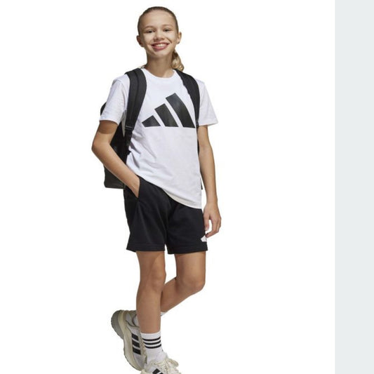 Adidas completo jr j bl t-set white/black