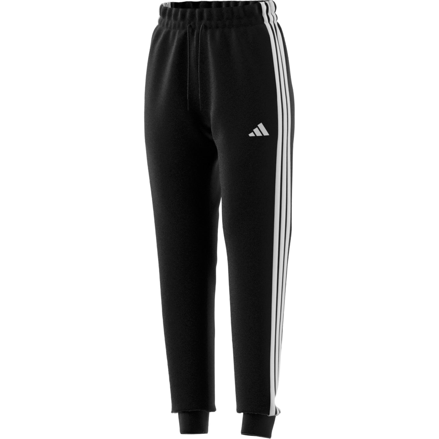 Adidas pantalove felpa garzata fondo conpolsino  essential 3s