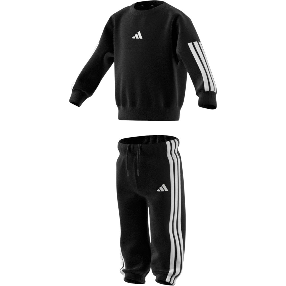 Adidas tuta giro collo 6M/4A i 3s ft jog 240 black/white