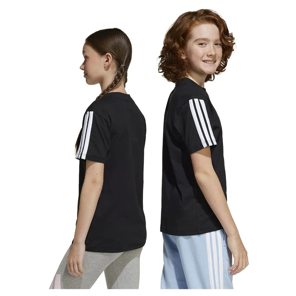 Adidas t-shirt mezza manica j 3s tee 160 black/whi