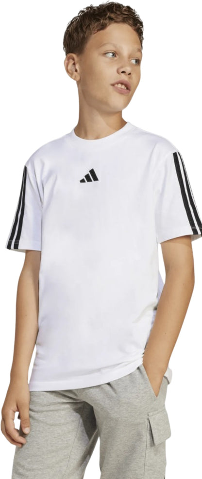 Adidas t-shirt JR j 3s tee 160 white/black