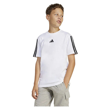 Adidas t-shirt JR j 3s tee 160 white/black