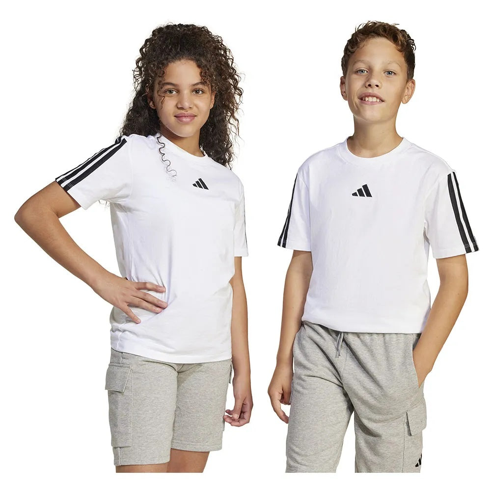 Adidas t-shirt JR j 3s tee 160 white/black