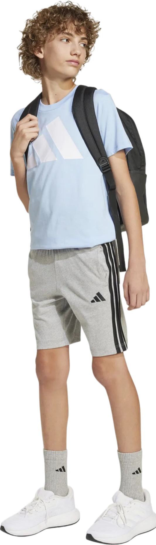 Adidas bermuda jersy JR j 3s kn sh 210 mgrey