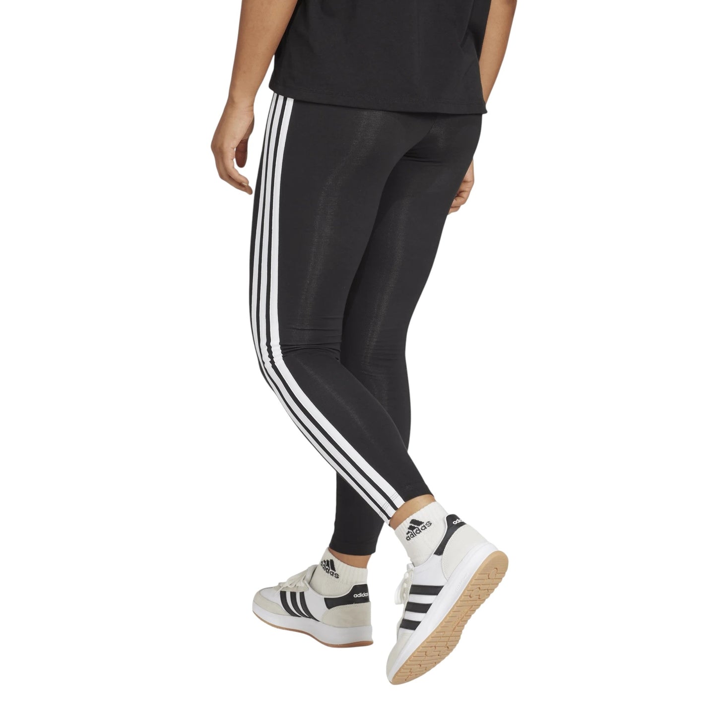 Adidas legguibg w 3s sj leg black/white