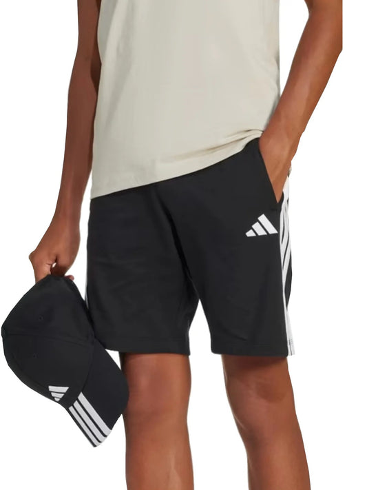 Adidas bermuda felpa JR 3s kn sh 210 black/wh