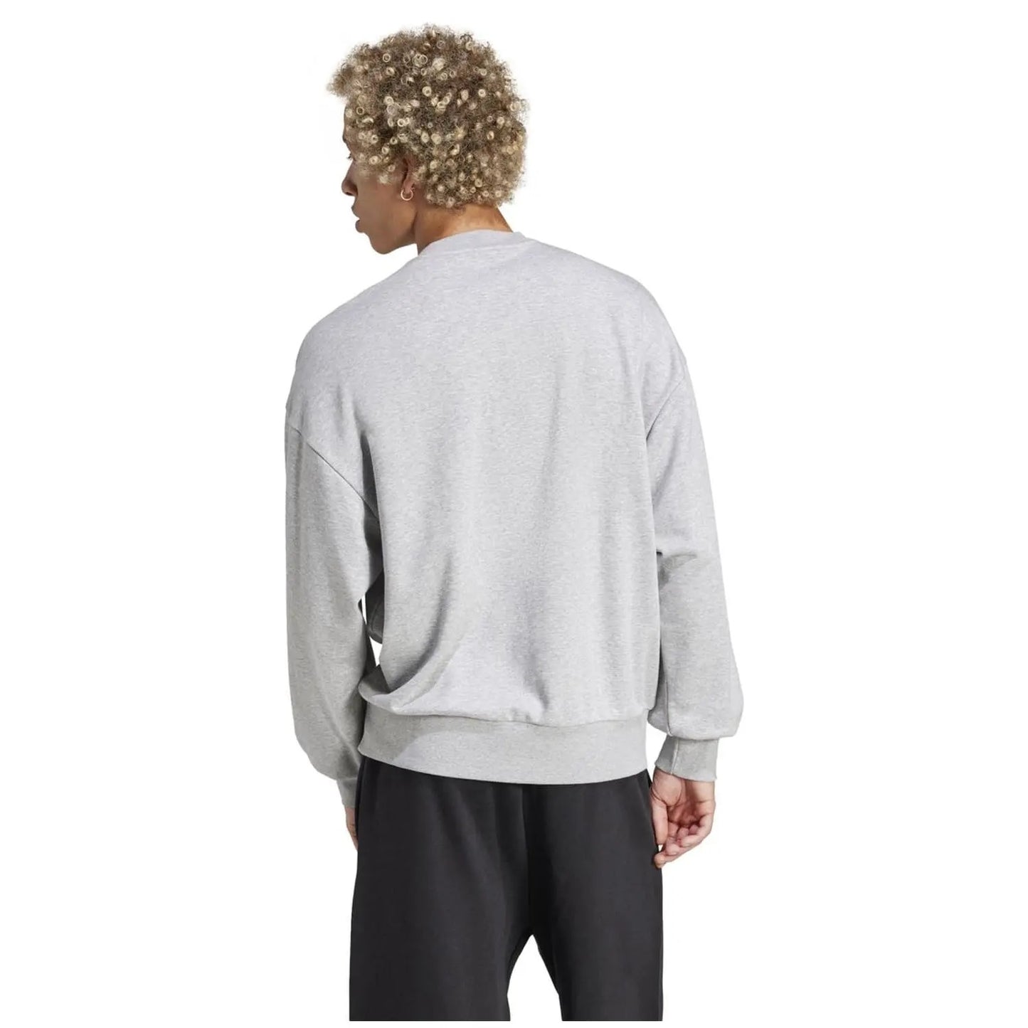 Adidas flpa giro collo Essentials, vestibilità ampia, logo a 3 barre