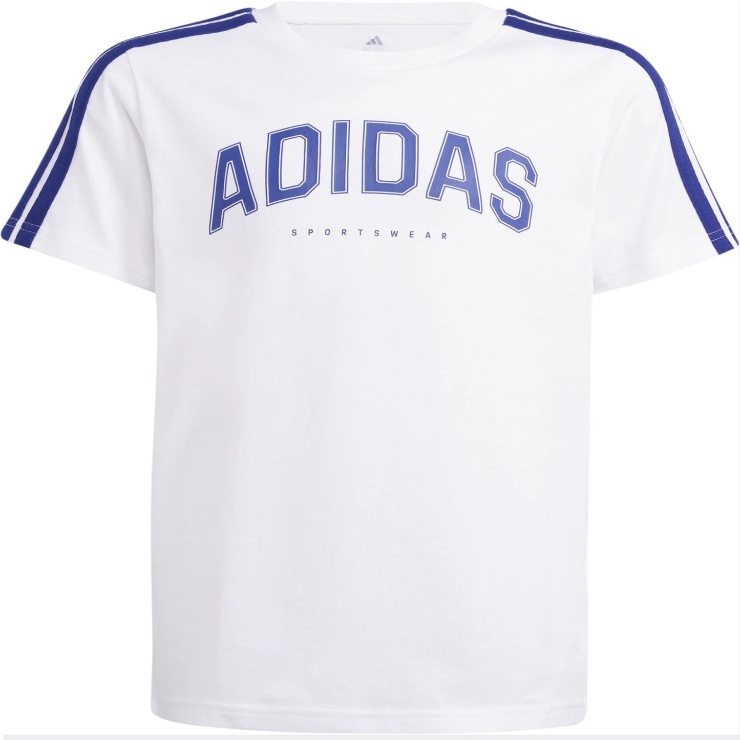 Adidas t-shirt m/mj c colleg tee white