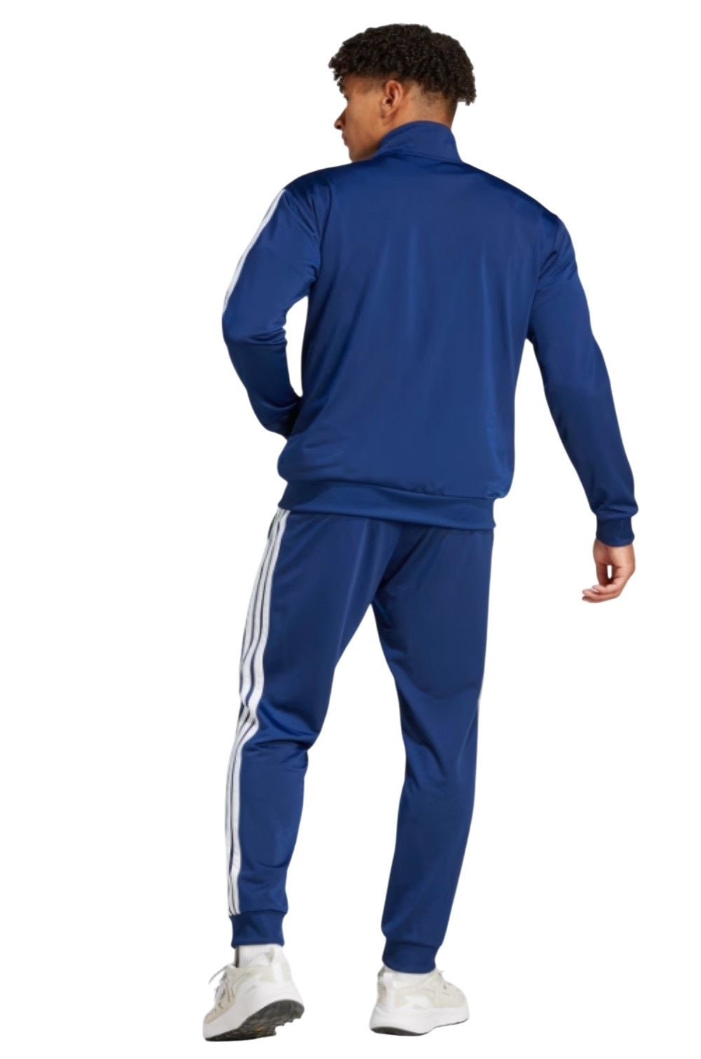 Adidas tuta zip lunga 3ST essential 3s
