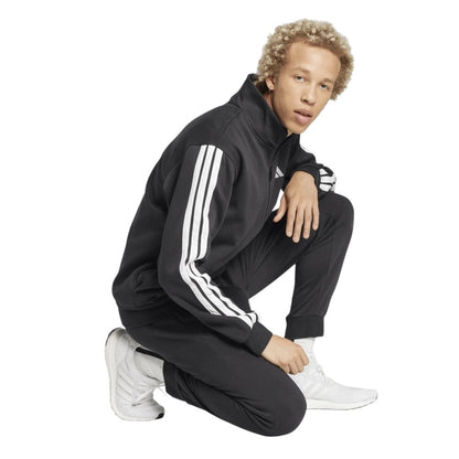 Adidas tuta zip lunga m 3s fl tt ts nero