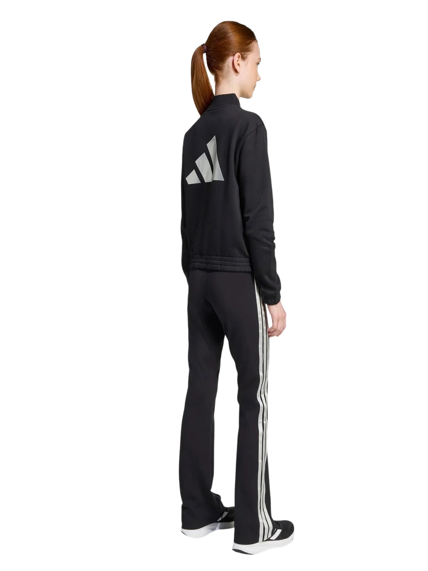 Adidas tuta zip lunga jg glam ts black/silvmt