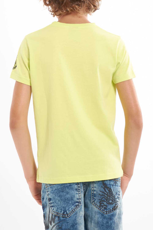 Scorpion t-shirt manica corta con stampa