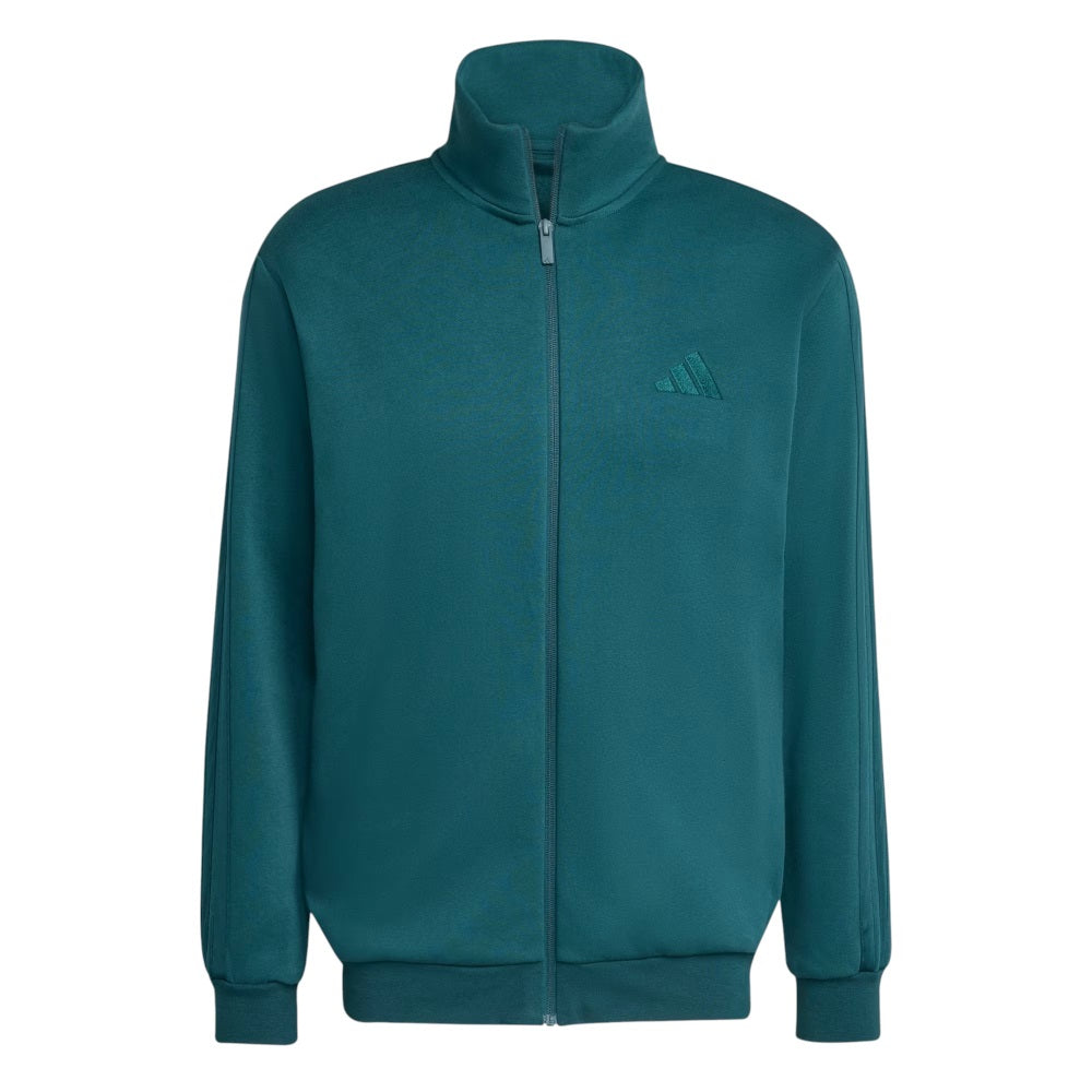 Adidas tuta zip lunga m 3s fl tt ts nero