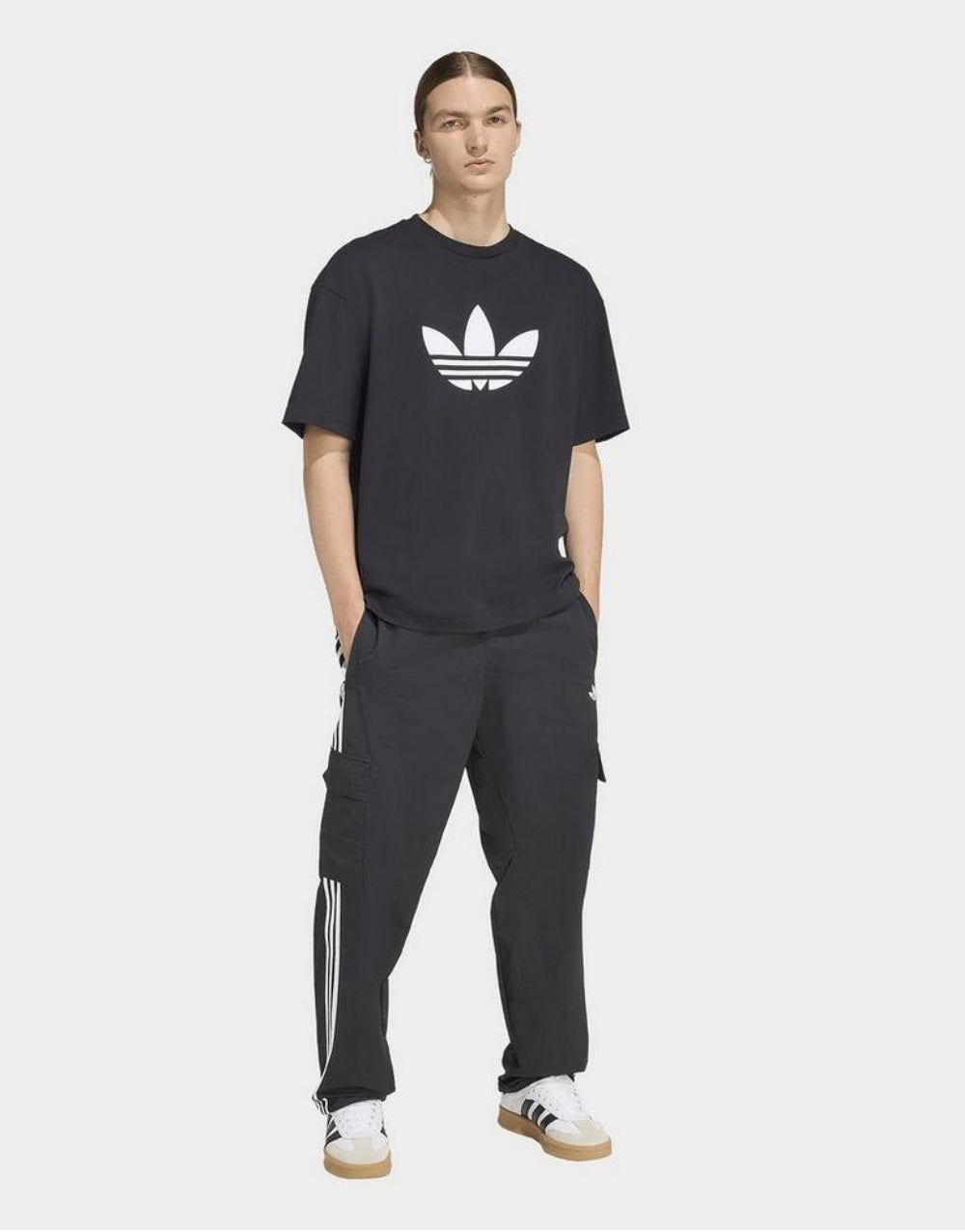 lAdidas original t-shirt giro collo trefoi