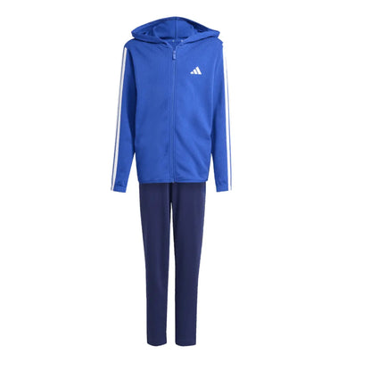 3Adidas tuta zip lunga Jr  stripes