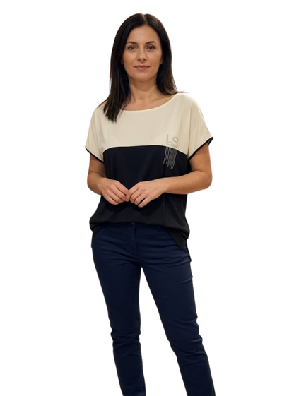 Laura Biagiotti t-shirt con vestibilità over