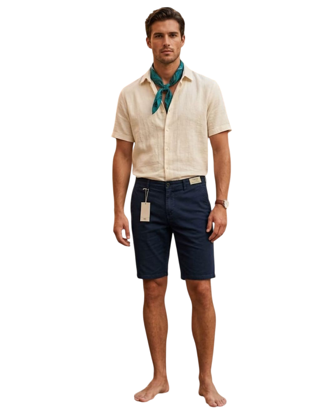 Trez bermua cotone uomo