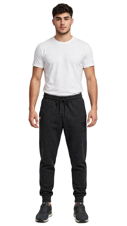 Leone pantalone in cotone felpato aperto