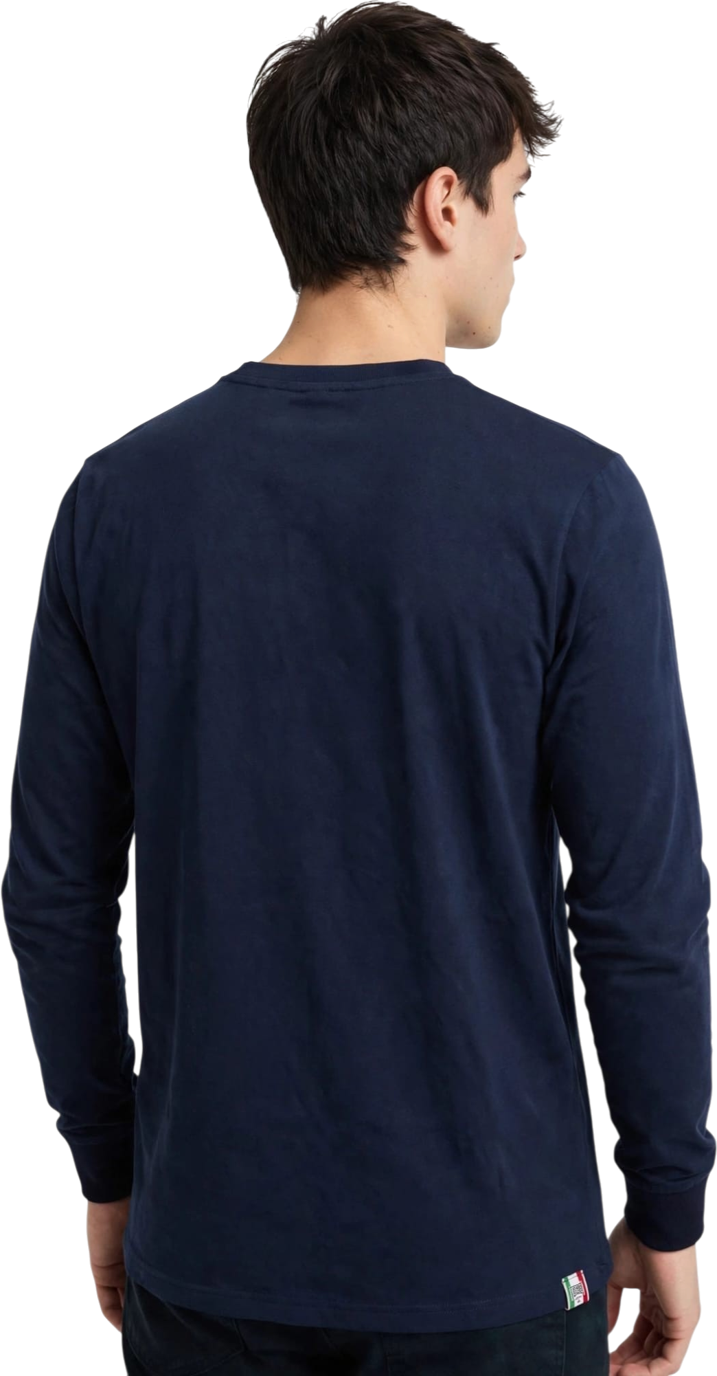 Leone t-shirt manica lunga in cotone